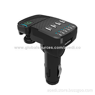 Bluetooth speaker car FM transmitter, music links supports TF card and line-in/out function AD-996